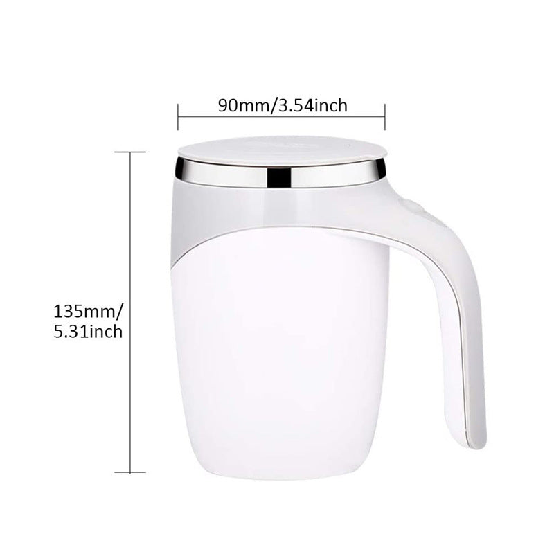 Självrörande Kopp – Automatisk Omrörning för Kaffe & Protein